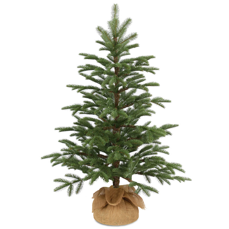 August Grove 3 Green Artificial Christmas Tree & Reviews Wayfair